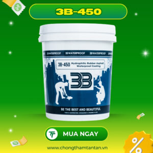 3B-450: Dung dịch chống thấm nhựa đường cao su hóa (gốc bitum)