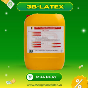 3B-LATEX: Dung dịch chống thấm Latex dùng cho vữa