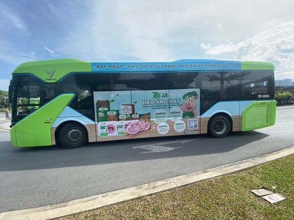 Chiến dịch quảng cáo Vinbus của thịt BAF