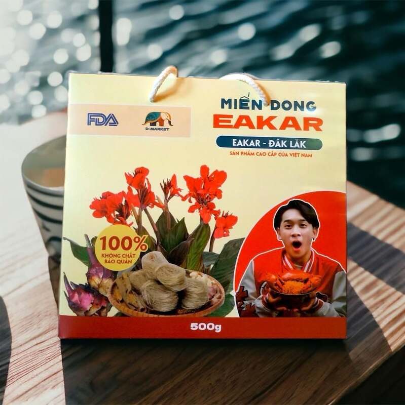 Miến dong Eakar cao cấp - hộp 500g