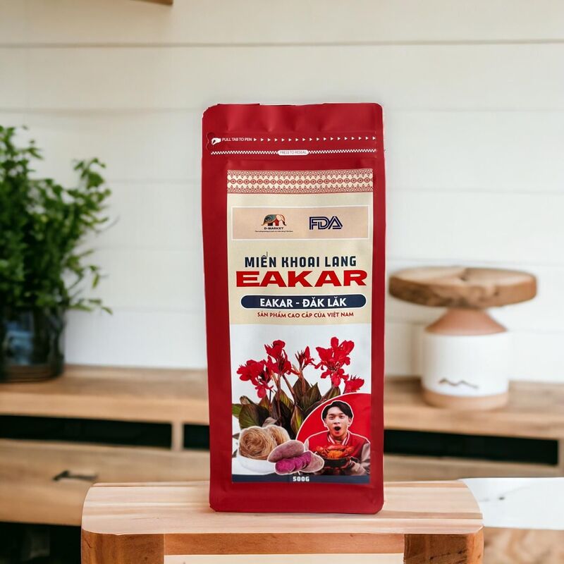 Miến dong khoai lang Eakar - túi 500g