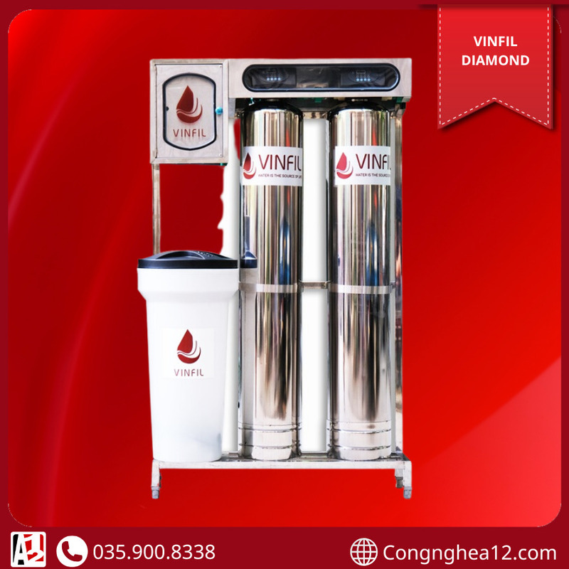 Lọc tổng biệt thự Vinfil Diamond - Công Nghệ A12 - Máy Lọc Nước A12 - Công Ty CP Công Nghệ Tập Đoàn A12