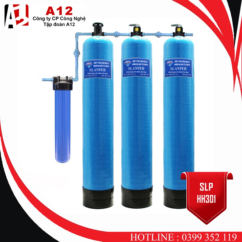 Thiết bị lọc nước giếng khoan Slanper SLP.HH301 - Công Nghệ A12 - Máy Lọc Nước A12 - Công Ty CP Công Nghệ Tập Đoàn A12