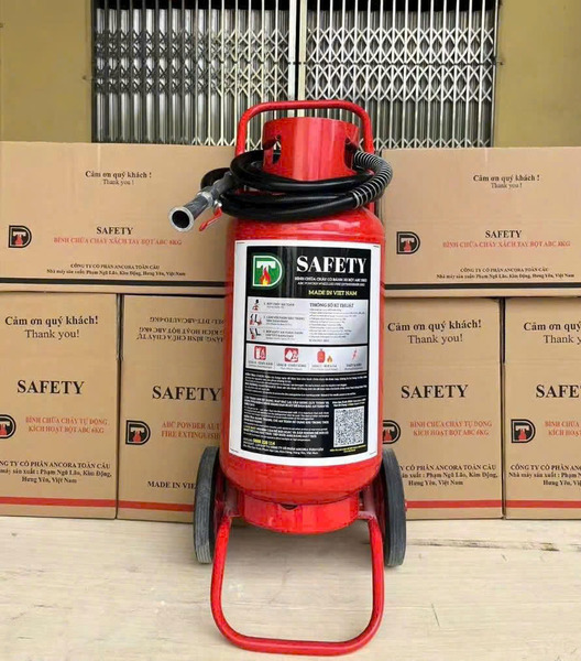 Bơm bột chữa cháy Safety 35kg - PCCC Uy Dũng - Công Ty TNHH Xây Lắp Và Dịch Vụ PCCC Uy Dũng