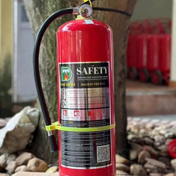 Bơm bột chữa cháy Safety 4kg, 8kg - PCCC Uy Dũng - Công Ty TNHH Xây Lắp Và Dịch Vụ PCCC Uy Dũng