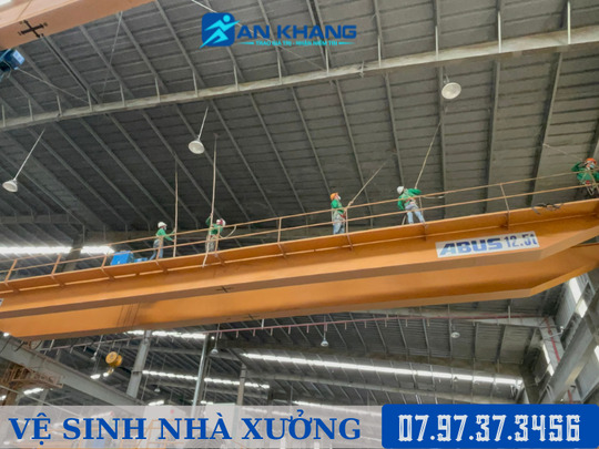 Dịch vụ vệ sinh nhà xưởng - Vệ Sinh Công Nghiệp An Khang Việt Nam - Công Ty TNHH Tập Đoàn An Khang Việt Nam