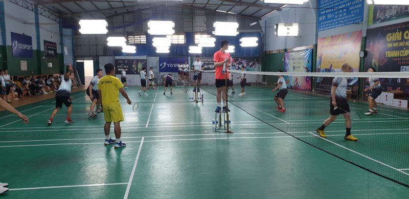 Sân cầu lông Tân Việt HCM