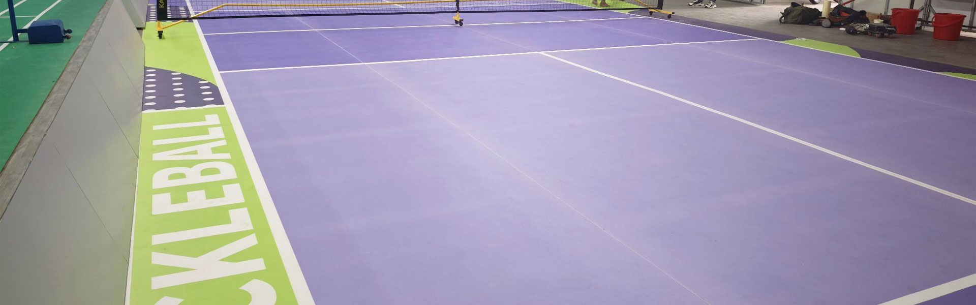 Thi công sân pickleball
