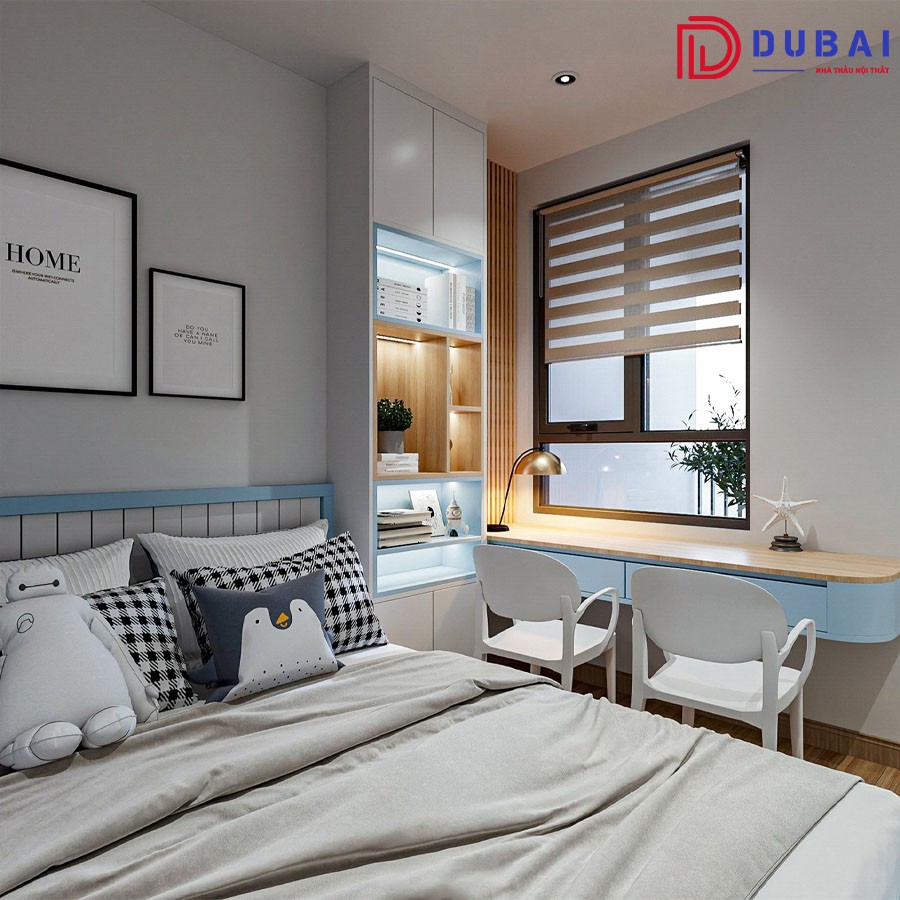Phòng ngủ cho bé trai gỗ MDF PNBT-10 - Nội Thất DUBAI - Công Ty TNHH Nội Thất D&T Living