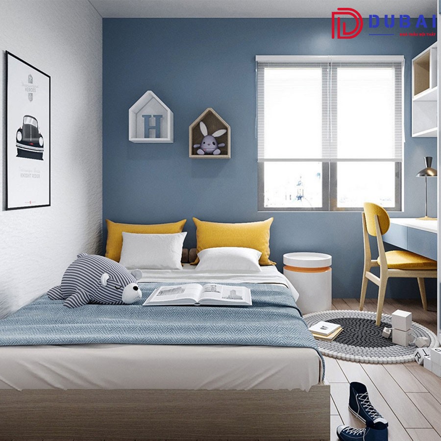 Phòng ngủ cho bé trai gỗ MDF PNBT-12 - Nội Thất DUBAI - Công Ty TNHH Nội Thất D&T Living