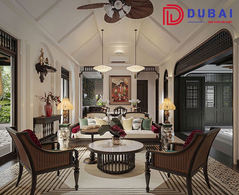 Thiết kế nội thất biệt thự - Nội Thất DUBAI - Công Ty TNHH Nội Thất D&T Living