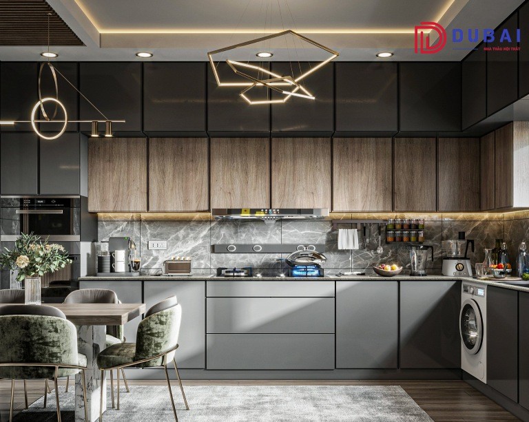Thiết kế nội thất phòng bếp - Nội Thất DUBAI - Công Ty TNHH Nội Thất D&T Living