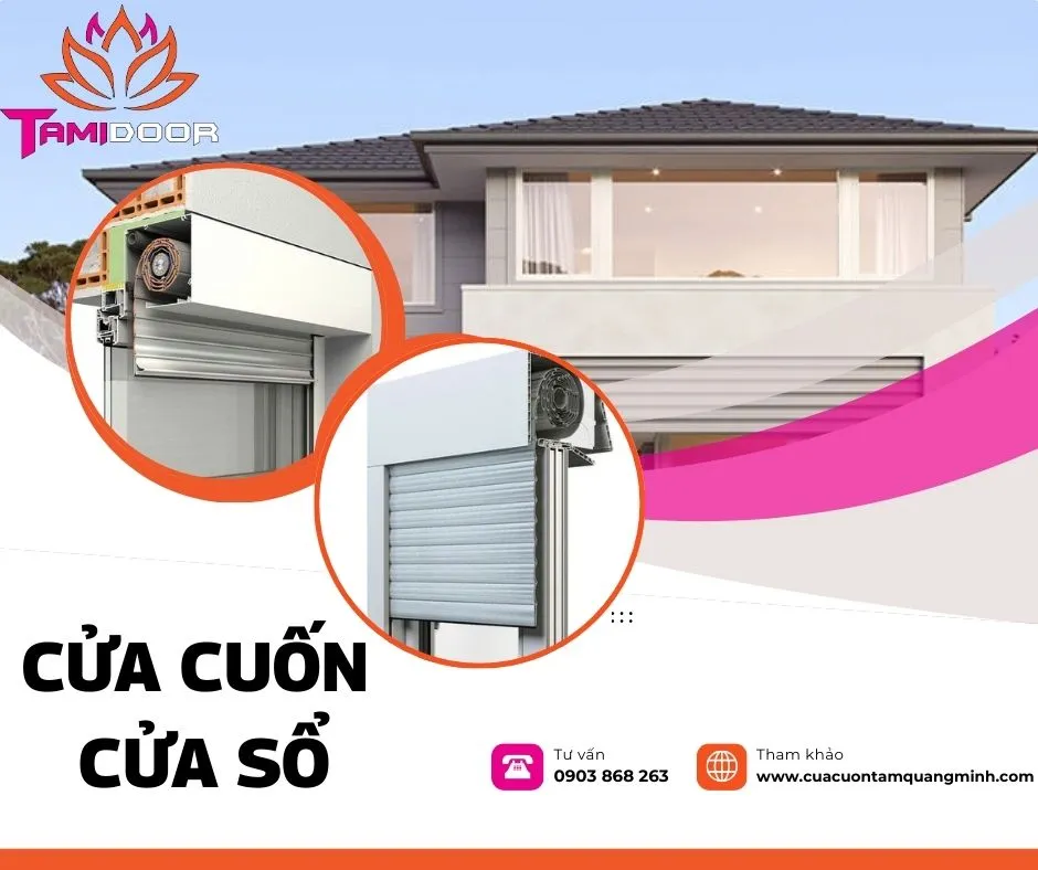 Dự án cửa cuốn cửa sổ - Cửa Cuốn Tâm Quang Minh - Công Ty TNHH Thương Mại Dịch Vụ Sản Xuất Tâm Quang Minh