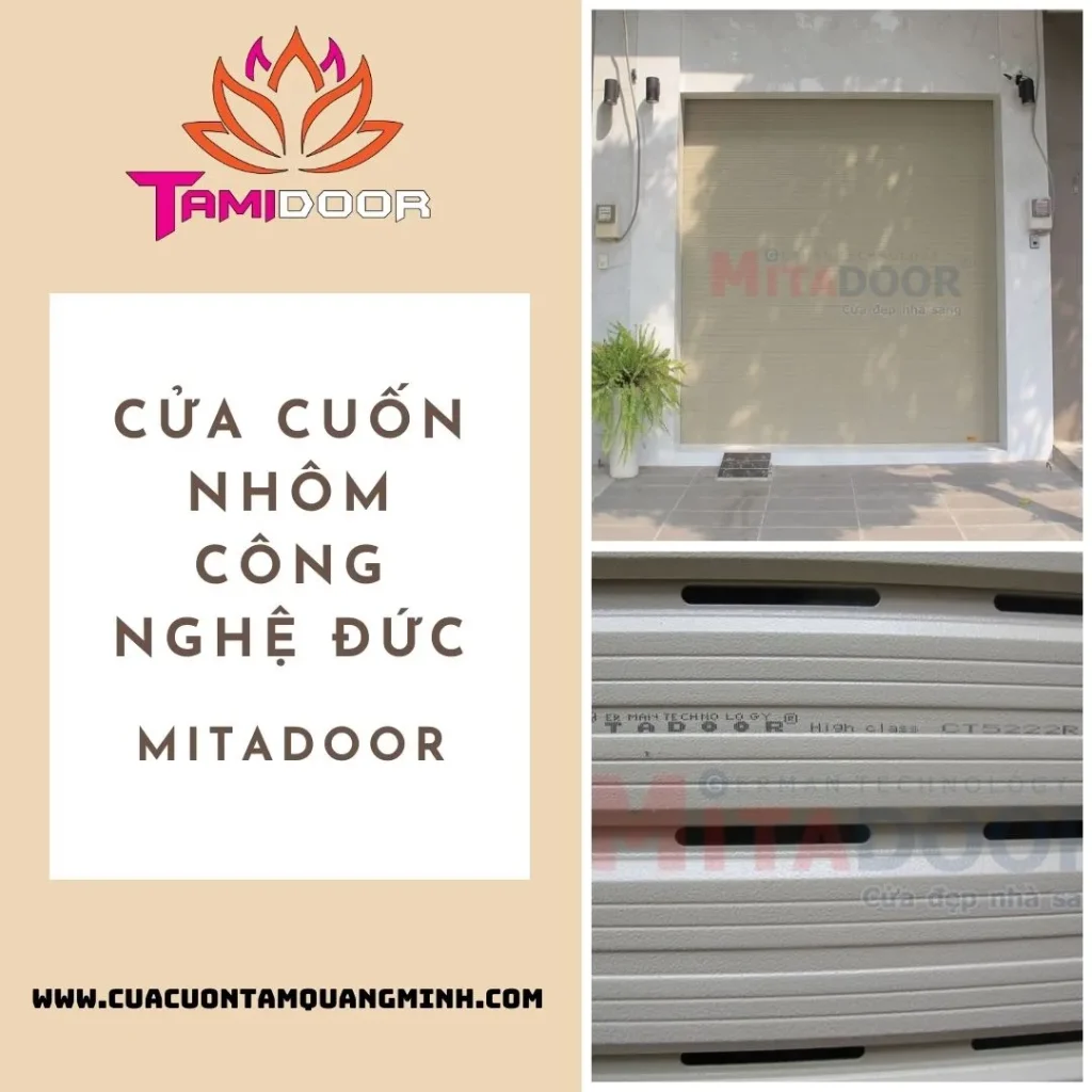 Dự án cửa cuốn nhôm Mitadoor - Cửa Cuốn Tâm Quang Minh - Công Ty TNHH Thương Mại Dịch Vụ Sản Xuất Tâm Quang Minh
