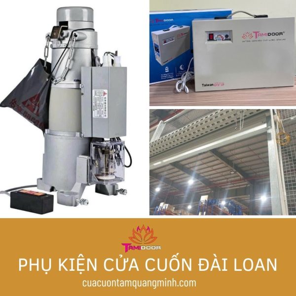 Phụ kiện cửa cuốn Đài Loan - Cửa Cuốn Tâm Quang Minh - Công Ty TNHH Thương Mại Dịch Vụ Sản Xuất Tâm Quang Minh