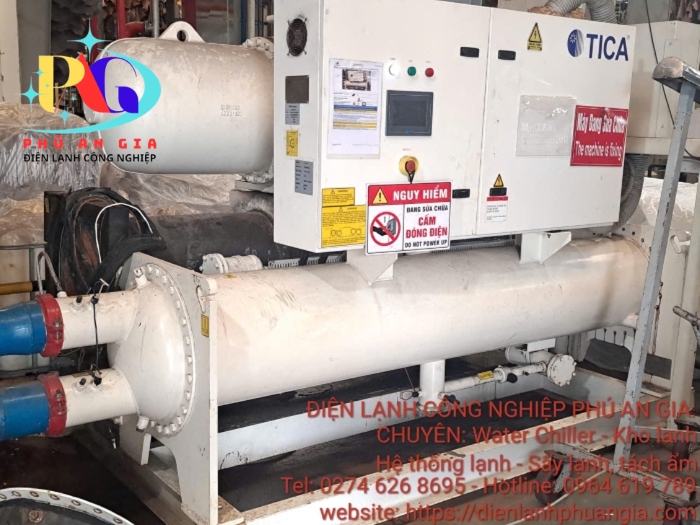 Sửa chữa Chiller 150HP