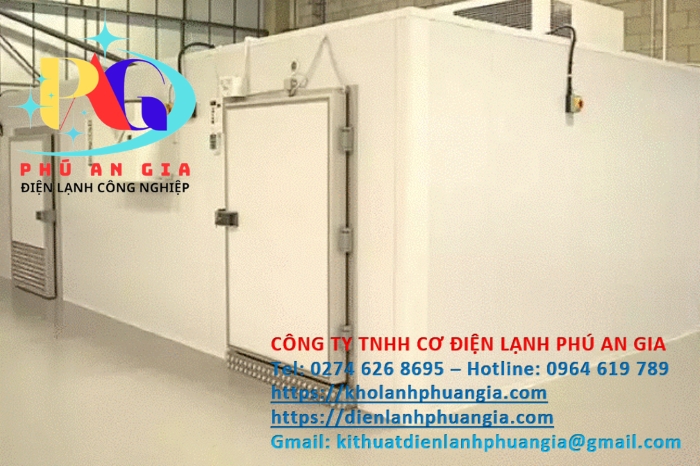 Sửa chữa kho lạnh bảo quản thực phẩm