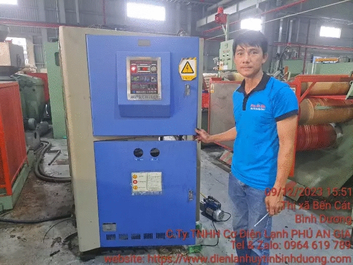 Sửa máy Chiller Bình Phước