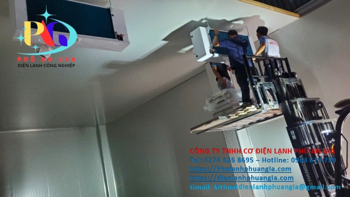 Thi công kho lạnh công nghiệp
