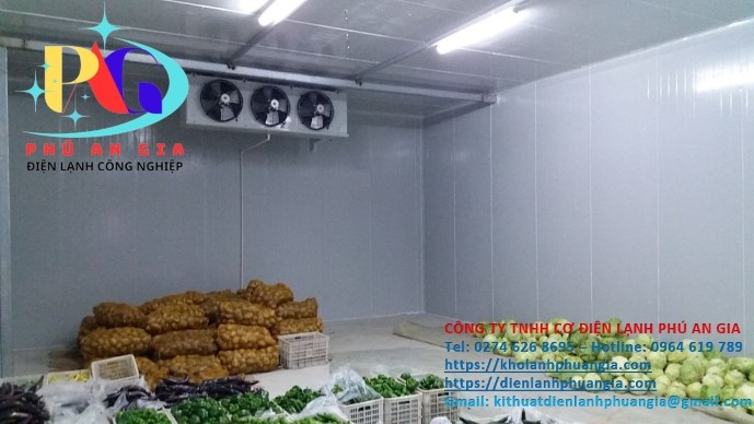Thiết kế lắp đặt kho lạnh nông sản