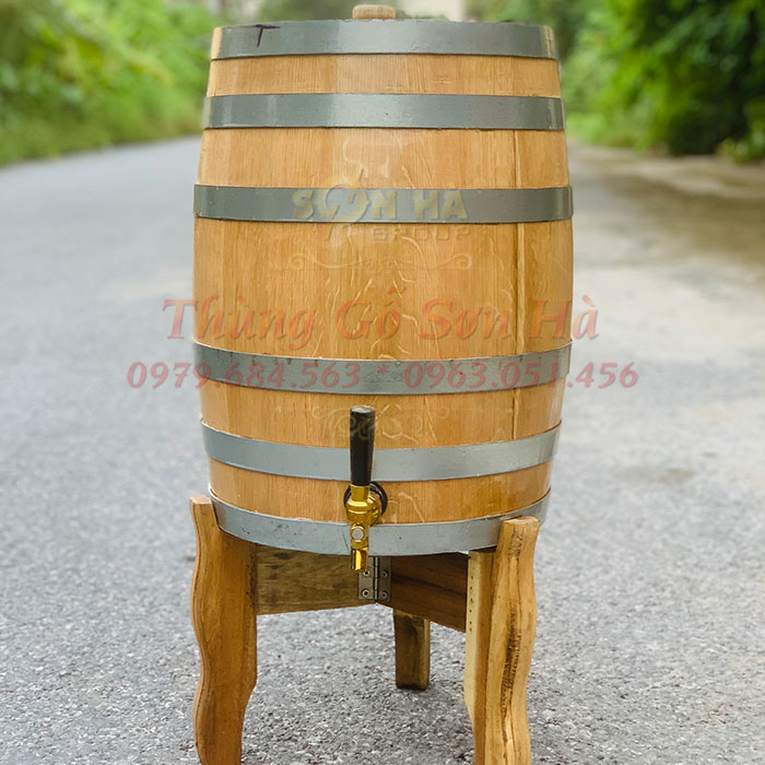 Thùng rượu gỗ sồi 30L