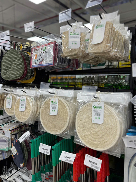 Gian hàng trưng bày sản phẩm - Sản Phẩm Từ Xơ Mướp Loofah Global - Công Ty Cổ Phần Tập Đoàn Loofah Global