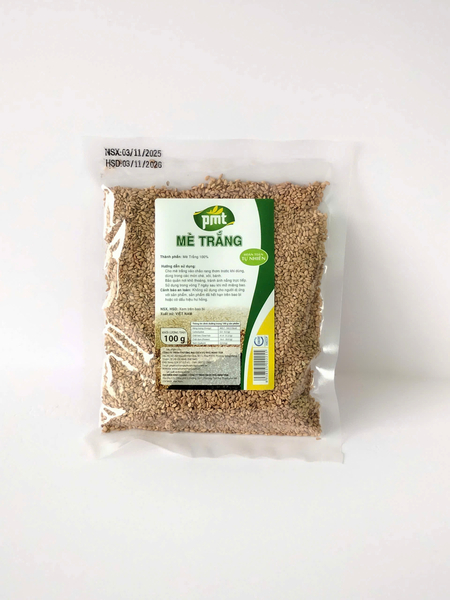 Mè trắng 100g - Nông Sản Phú Minh Tâm - Công Ty TNHH Thương Mại Dịch Vụ Phú Minh Tâm