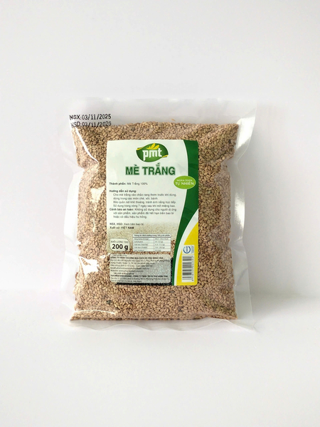 Mè trắng 200g - Nông Sản Phú Minh Tâm - Công Ty TNHH Thương Mại Dịch Vụ Phú Minh Tâm