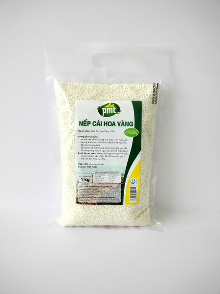 Nếp cái hoa vàng 1kg - Nông Sản Phú Minh Tâm - Công Ty TNHH Thương Mại Dịch Vụ Phú Minh Tâm