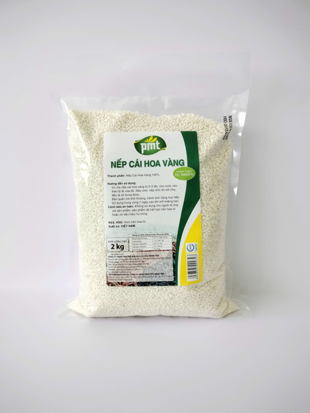 Nếp cái hoa vàng 2kg - Nông Sản Phú Minh Tâm - Công Ty TNHH Thương Mại Dịch Vụ Phú Minh Tâm