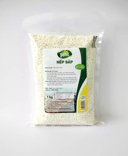Nếp sáp 1kg - Nông Sản Phú Minh Tâm - Công Ty TNHH Thương Mại Dịch Vụ Phú Minh Tâm