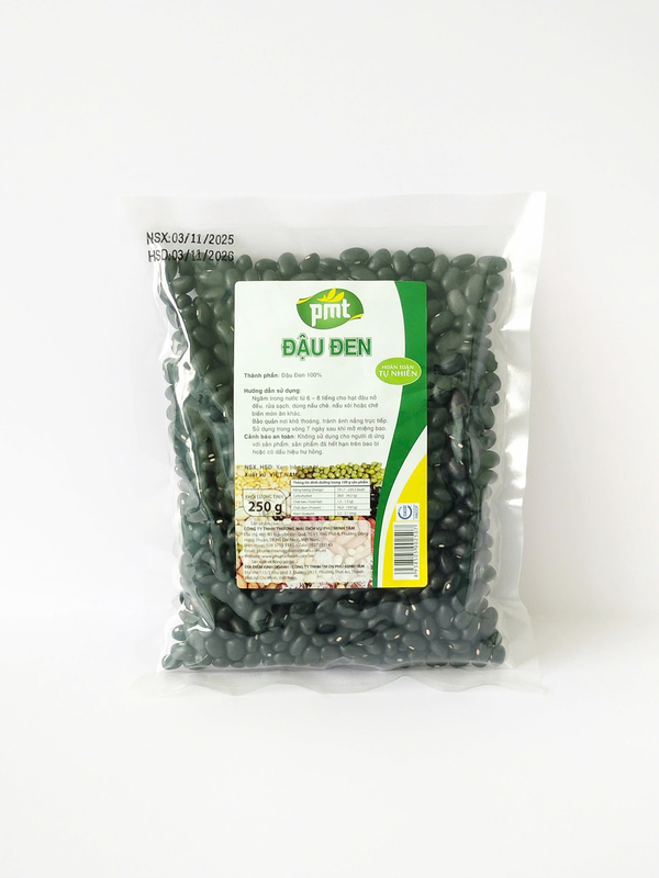 Đậu đen 250g - Nông Sản Phú Minh Tâm - Công Ty TNHH Thương Mại Dịch Vụ Phú Minh Tâm