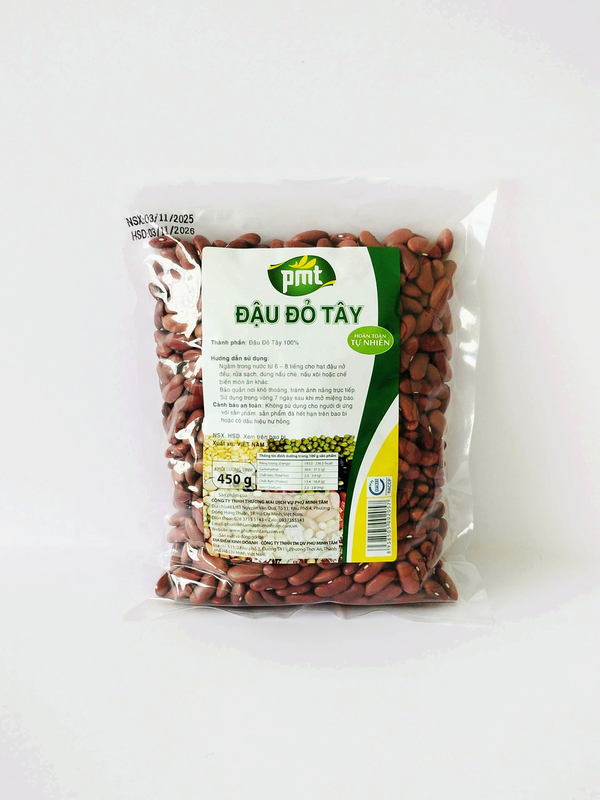 Đậu đỏ tây 450g - Nông Sản Phú Minh Tâm - Công Ty TNHH Thương Mại Dịch Vụ Phú Minh Tâm