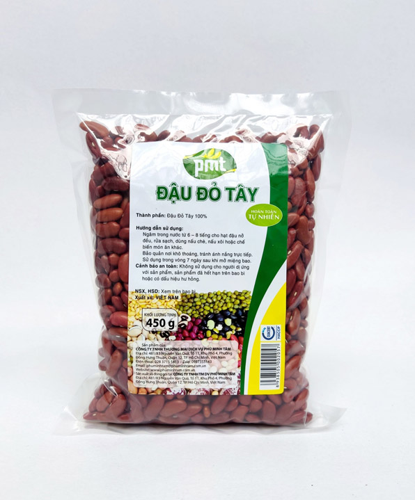 Đậu đỏ tây - Nông Sản Phú Minh Tâm - Công Ty TNHH Thương Mại Dịch Vụ Phú Minh Tâm