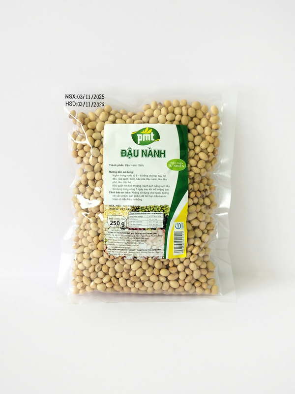 Đậu nành 250g - Nông Sản Phú Minh Tâm - Công Ty TNHH Thương Mại Dịch Vụ Phú Minh Tâm