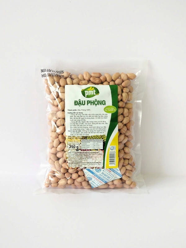 Đậu phộng 250g - Nông Sản Phú Minh Tâm - Công Ty TNHH Thương Mại Dịch Vụ Phú Minh Tâm