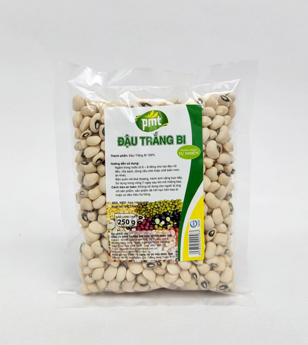 Đậu trắng bi - Nông Sản Phú Minh Tâm - Công Ty TNHH Thương Mại Dịch Vụ Phú Minh Tâm