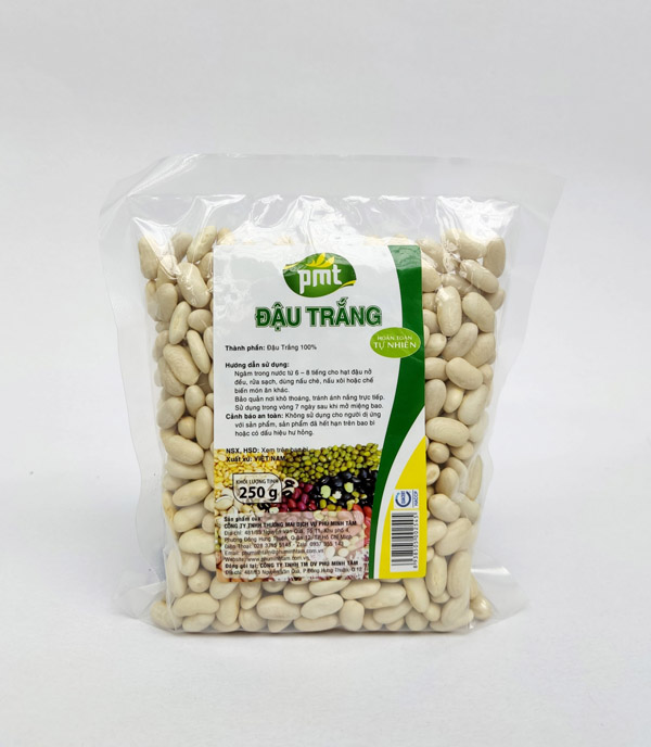 Đậu trắng - Nông Sản Phú Minh Tâm - Công Ty TNHH Thương Mại Dịch Vụ Phú Minh Tâm