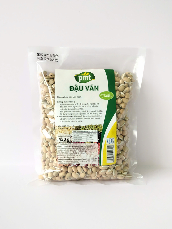 Đậu ván 450g - Nông Sản Phú Minh Tâm - Công Ty TNHH Thương Mại Dịch Vụ Phú Minh Tâm