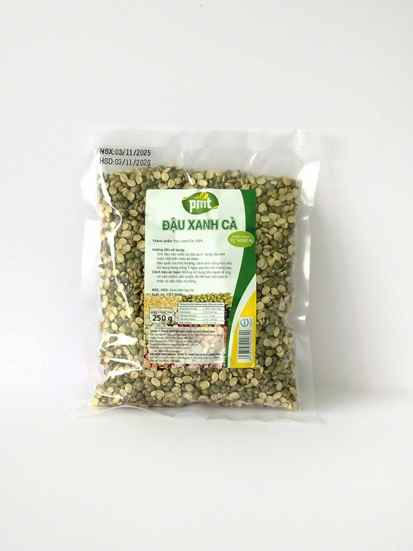 Đậu xanh cà 250g - Nông Sản Phú Minh Tâm - Công Ty TNHH Thương Mại Dịch Vụ Phú Minh Tâm