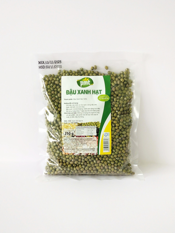 Đậu xanh hạt 250g - Nông Sản Phú Minh Tâm - Công Ty TNHH Thương Mại Dịch Vụ Phú Minh Tâm