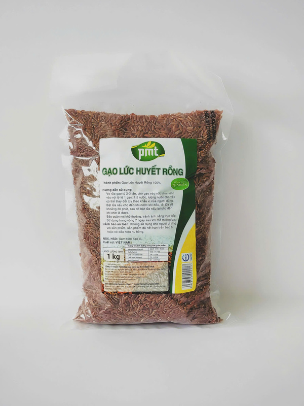 Gạo lức huyết rồng 250g - Nông Sản Phú Minh Tâm - Công Ty TNHH Thương Mại Dịch Vụ Phú Minh Tâm