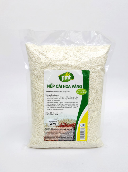 Gạo nếp cái hoa vàng - Nông Sản Phú Minh Tâm - Công Ty TNHH Thương Mại Dịch Vụ Phú Minh Tâm