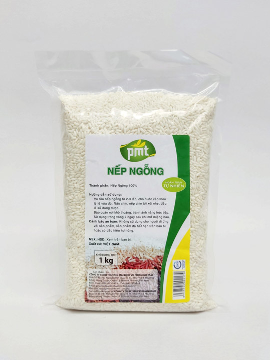 Gạo nếp ngỗng - Nông Sản Phú Minh Tâm - Công Ty TNHH Thương Mại Dịch Vụ Phú Minh Tâm