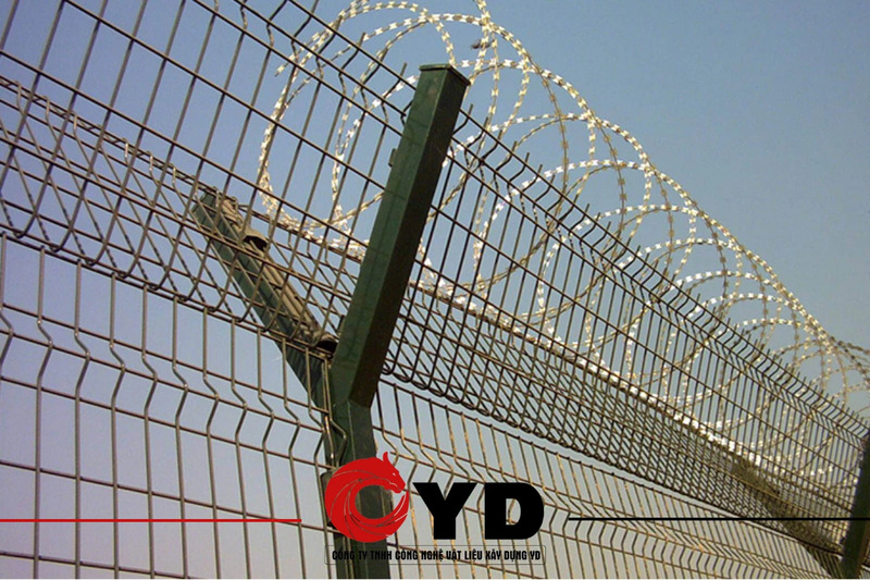 Hàng rào dây thép gai - Lưới Thép Y&D - Công Ty TNHH Công Nghệ Vật Liệu Xây Dựng Y&D