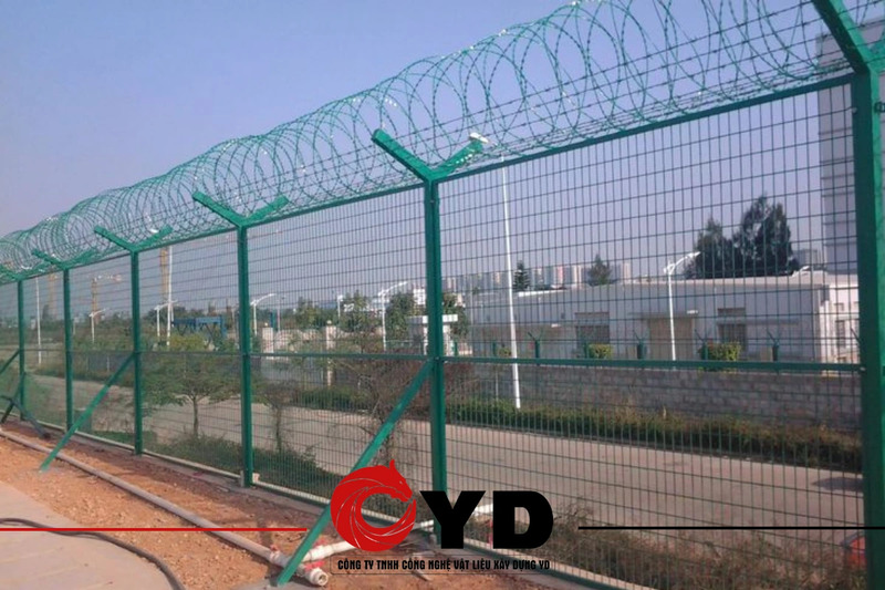 Hàng rào dây thép gai - Lưới Thép Y&D - Công Ty TNHH Công Nghệ Vật Liệu Xây Dựng Y&D