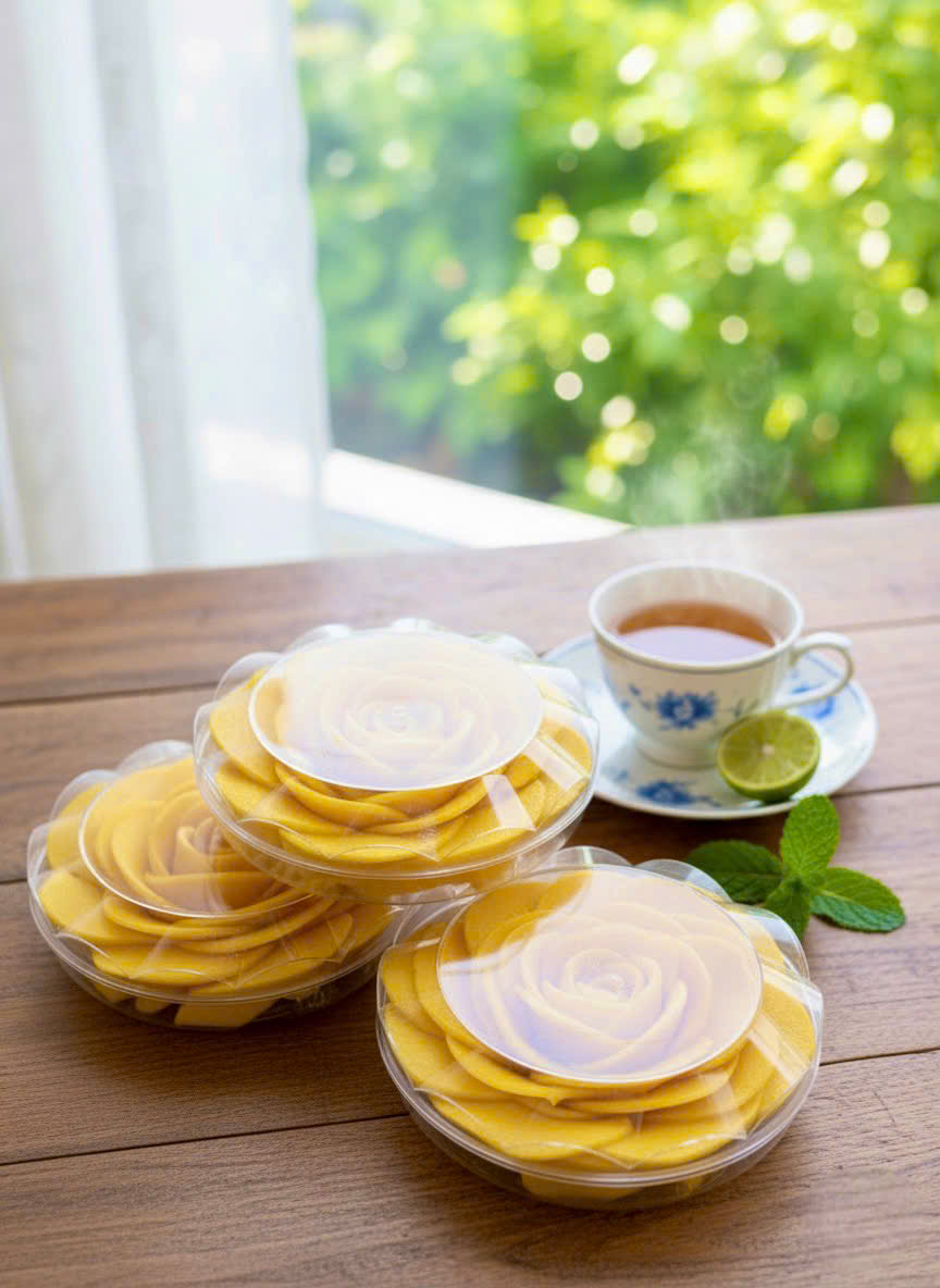 Gia công xoài sấy dẻo - Trái Cây Sấy Ba Sương - Long Mỹ - Công Ty Trách Nhiệm Hữu Hạn Ba Sương - Long Mỹ