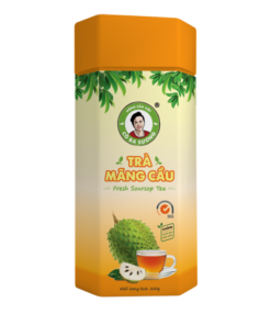 Trà mãng cầu Xiêm hộp 200 gram - Trái Cây Sấy Ba Sương - Long Mỹ - Công Ty Trách Nhiệm Hữu Hạn Ba Sương - Long Mỹ
