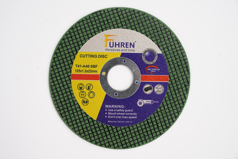 Đĩa cắt 125x1.2x22mm xanh