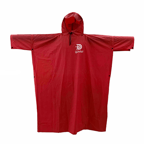 Áo mưa in logo - Quà Tặng Cát An Sa - Công Ty TNHH Sản Xuất Thương Mại Quảng Cáo Cát An Sa